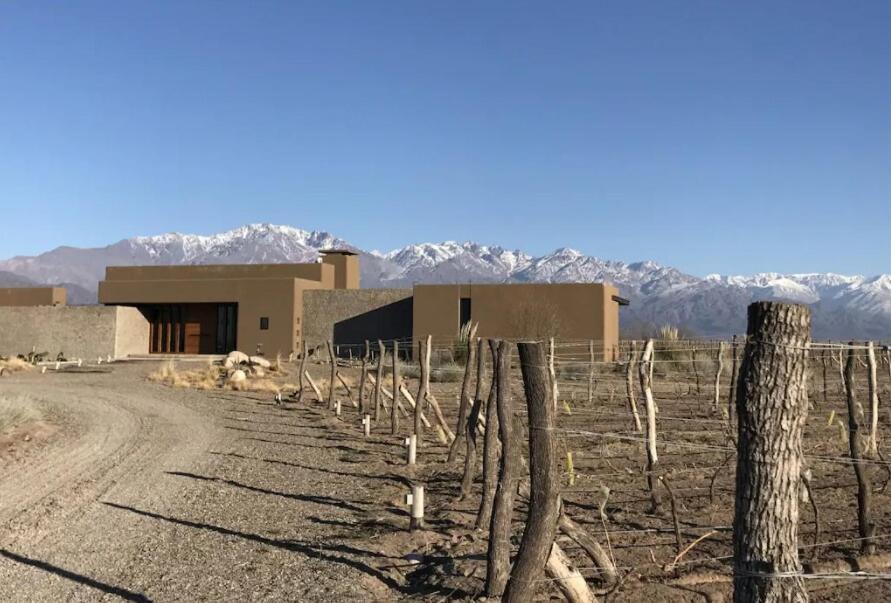 Casa Crux - Bodega Alfa Crux Villa Eugenio Bustos Buitenkant foto
